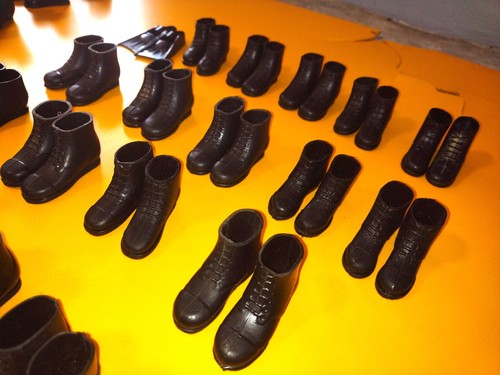 Vintage action man boots - vintage,
