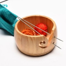 Large Wooden Yarn Bowl
