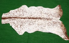Luxury Goat hide Rug Hair on