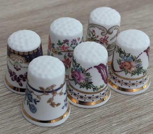 Royal worcester thimbles set - thimbles,