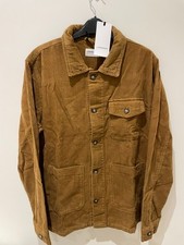 Lindbergh Corduroy Overshirt Size L Cord Brown Shirt Shacket Jacket RRP £80
