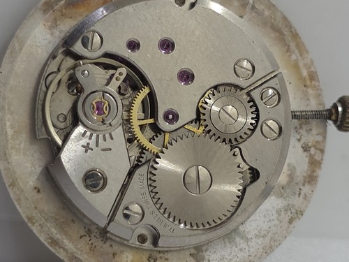 Vintage avia watch movement - watch,