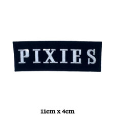 Pixies American rock band badge Embroidery Patches Iron On Sew Cloth Jacket