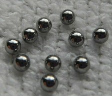3/32" Stainless Steel Balls  10 pack - Model Engineer Live Steam