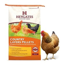 Heygates Country Layers Pellets Complete Feed For Free Range Poultry 20kg