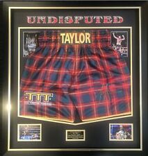 Josh Taylor Hand Signed