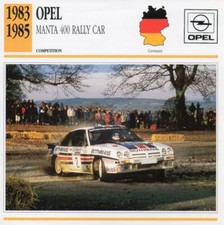 1983-1985 OPEL MANTA 400 Rally
