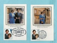 Benham silk postcards 2no - silk,
