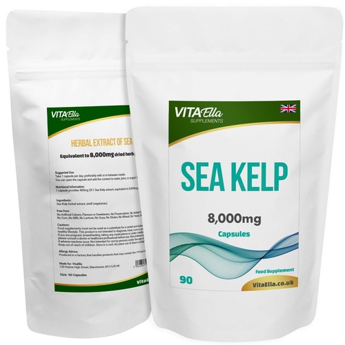 Sea kelp 000mg capsules - sea, |
