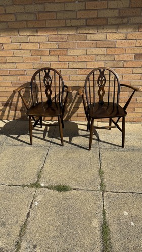 Pair antique english - of,