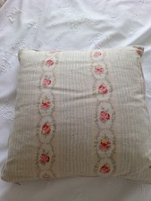 Kate Forman Cameo Roses Cushion With Pad /zip Measures 42cm X 42cm