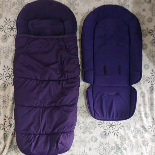 Icandy raspberry footmuff and - raspberry,