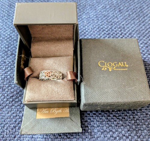 Vintage clogau welsh 9ct rose - welsh,