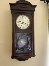 Antique Vinted Box Wall Clock