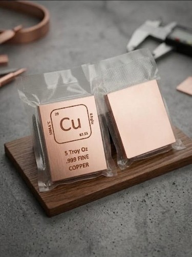 5oz 999 fine copper - copper, bullion