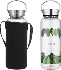 Glass Water Bottle 1 Litre