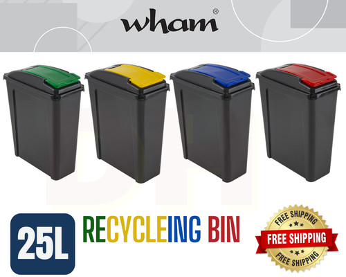 25l plastic recycle bin lift - 25l, &