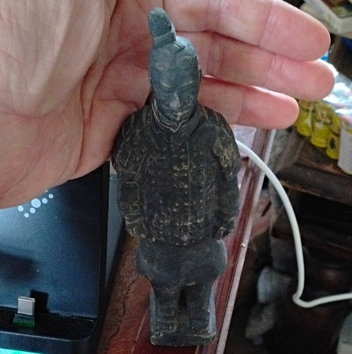 Chinese stone warrior - warrior, soldier