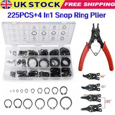 225Pcs Snap Retaining Ring