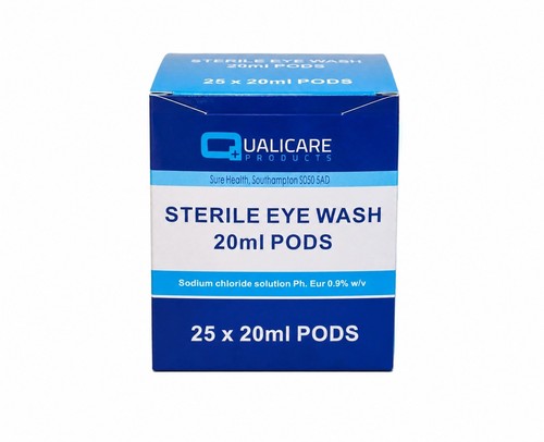 Qualicare sterile eye wash - eye,