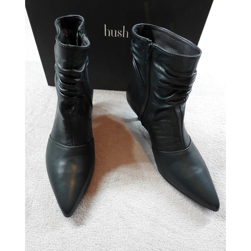 Hush leather ankle boots - leather,