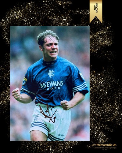 Ally mccoist hand - ally, signed