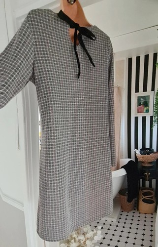 Vintage plaid check - dress, with