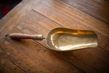 Antique - XL Brass Scoop -