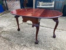 Drop Leaf Dining Table Oval