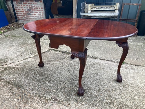 Drop leaf dining table oval - drop,