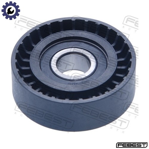Tensioner pulley vribbed - tensioner,