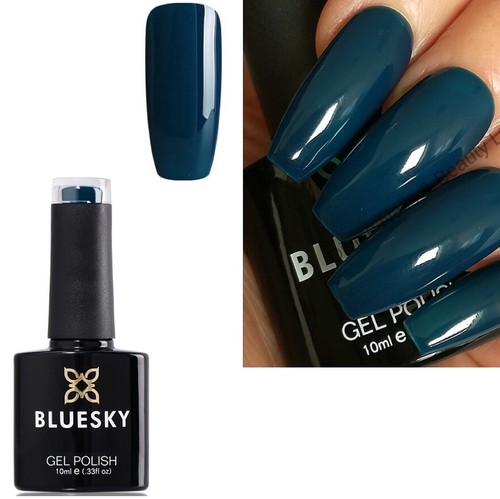 Bluesky gel nail polish blue - bluesky,