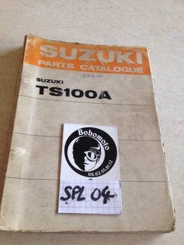 Suzuki parts list catalogue - list,