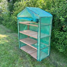 Extra wide tier wooden mini - wooden,