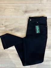 Cheap Monday Sonic Deep Black Denim Jeans Mid Rise Slim Tapered Various Sizes