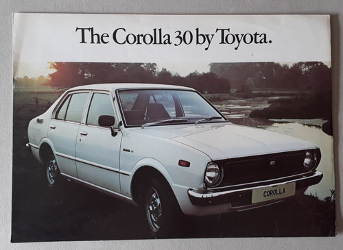 Toyota corolla brochure - 30,