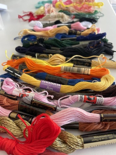 Embroidery silks bundle - embroidery,