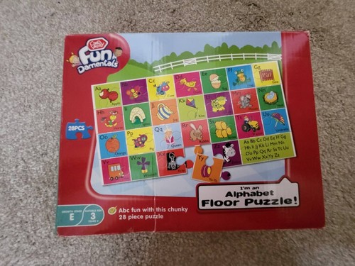Alphabet floor puzzle - alphabet,