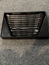 Snap On Speed Ratchet Spanner’s Metric 10 Piece Spanner Set