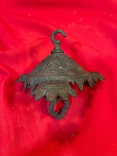 Antique Cast Iron Hanging Oil
