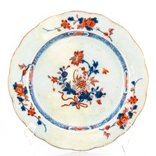Chinese Porcelain Peony Plate