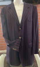 Crombie Striped Boating Blazer