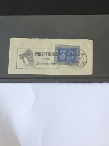 Swiss used stamp - used, cent
