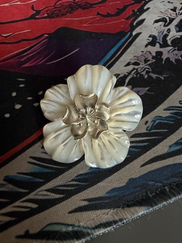 Mother pearl and silver - mother, of
