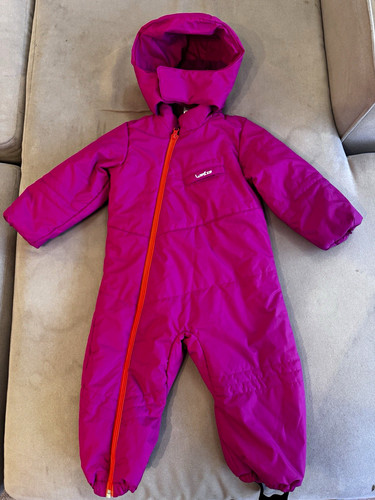 Wedze girls hooded pink - girls,
