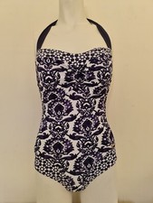 Joules Swimsuit Damask Style
