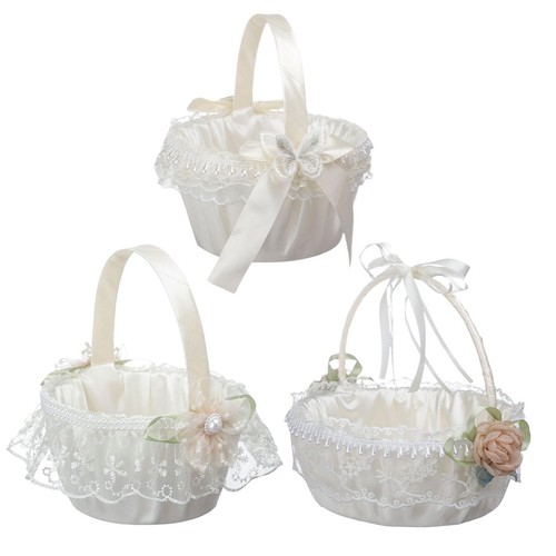 Wedding basket white - basket,