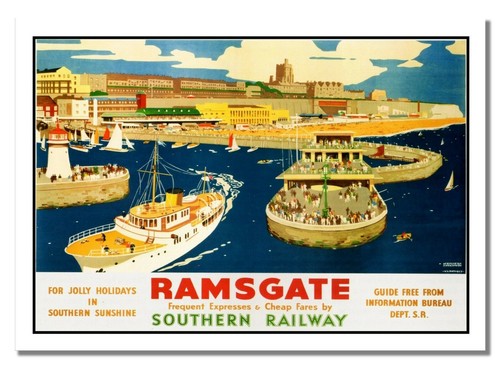 Ramsgate railway poster - ramsgate,