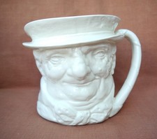 Royal Doulton Tony Weller White Extra Large Character Jug D5531 (EXTREMLEY RARE)
