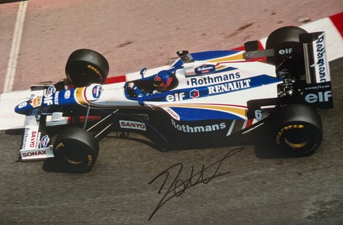Jacques villeneuve hand - hand, signed